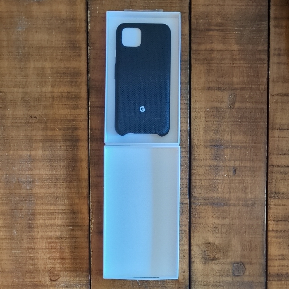 Google Textured Black Phone Case